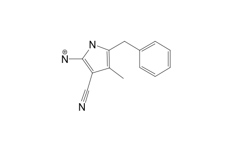 2-AMINO-5-BENZYL-3-CYANO-4-METHYL-PYRROLE;PROTONATED