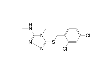 [5-(2,4-Dichloro-benzylsulfanyl)-4-methyl-4H-[1,2,4]triazol-3-yl]-methyl-amine