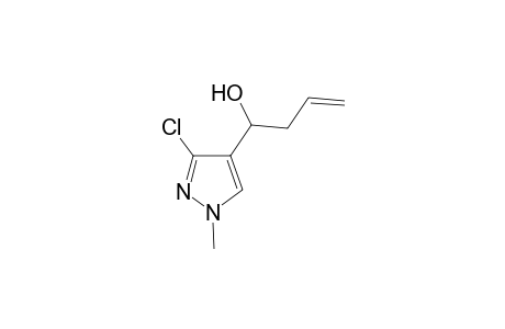 1-(3-Chloro-1-methyl-1H-pyrazol-4-yl)but-3-en-1-ol