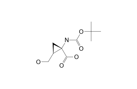 (1S,2R)-1-(N-[(TERT.-BUTOXY)-CARBONYL]-AMINO)-2-(HYDROXYMETHYL)-CYCLOPROPANE-CARBOXYLIC-ACID