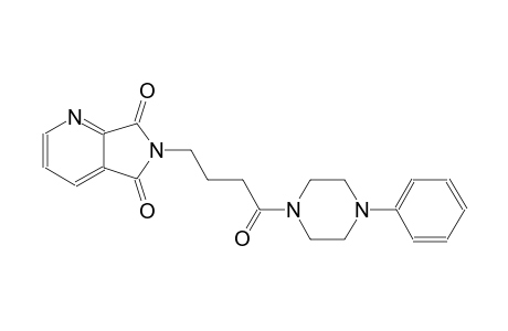 6-[4-oxo-4-(4-phenyl-1-piperazinyl)butyl]-5H-pyrrolo[3,4-b]pyridine-5,7(6H)-dione