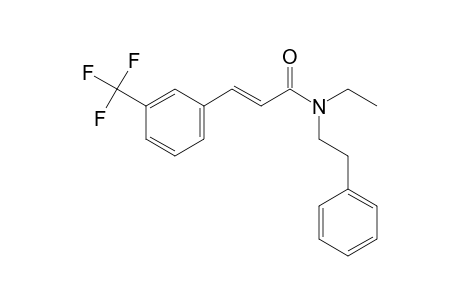 trans-Cinnamamide, 3-trifluoromethyl-N-(2-phenylethyl)-N-ethyl-