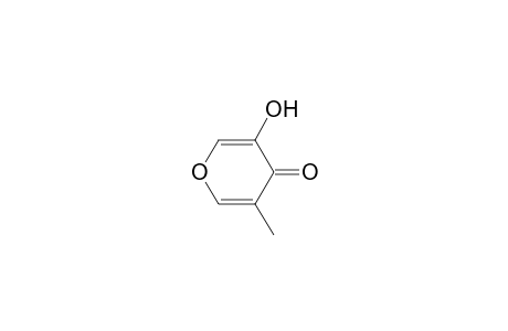 4H-Pyran-4-one, 3-hydroxy-5-methyl-
