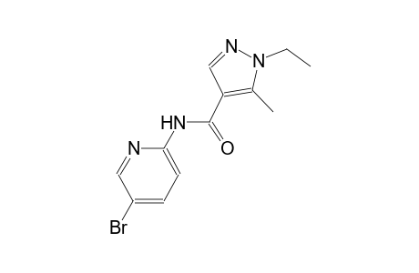 N-(5-bromo-2-pyridinyl)-1-ethyl-5-methyl-1H-pyrazole-4-carboxamide