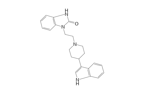 1-{2-[4-(indol-3-yl)piperidino]ethyl}-2-benzimidazolinone