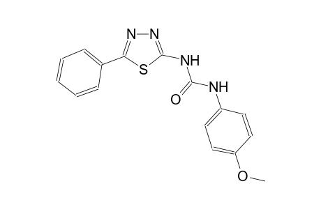 urea, N-(4-methoxyphenyl)-N'-(5-phenyl-1,3,4-thiadiazol-2-yl)-
