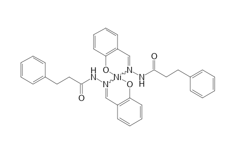 hydrocinnamic acid, salicylidenehydrazide, nickel derivative