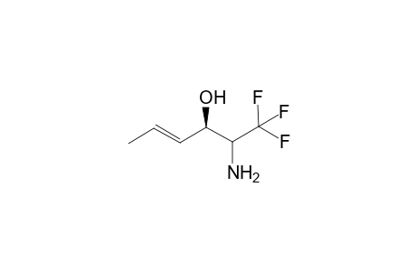 (syn)-2-Amino-1,1,1-trifluorohex-4-en-3-ol