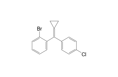 1-Bromo-2-[(4-chlorophenyl)-cyclopropylidene-methyl]benzene