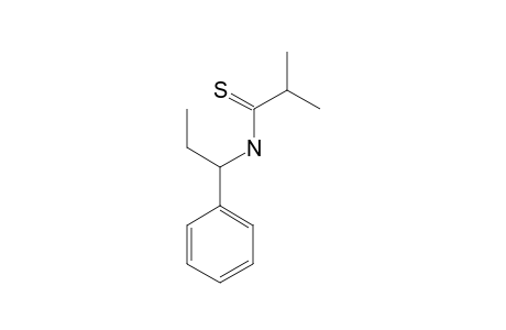 N-(1-PHENYLPROPYL)-2-METHYL-PROPANE-THIOAMIDE