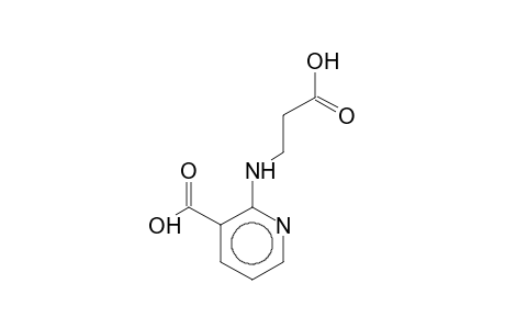 2-(2-Carboxy-ethylamino)-nicotinic acid