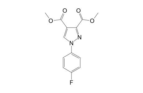 dimethyl 1-(4-fluorophenyl)pyrazole-3,4-dicarboxylate
