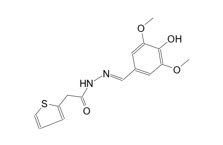 2-thiopheneacetic acid, 2-[(E)-(4-hydroxy-3,5-dimethoxyphenyl)methylidene]hydrazide