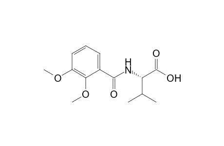 (2S)-2-[(2,3-dimethoxybenzoyl)amino]-3-methyl-butanoic acid