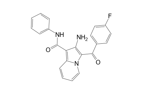 2-Amino-3-[(4-fluorophenyl)carbonyl]-N-phenylindolizine-1-carboxamide