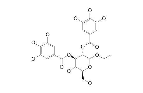 ETHYL-2,3-DI-O-GALLOYL-ALPHA-D-GLUCOPYRANOSIDE