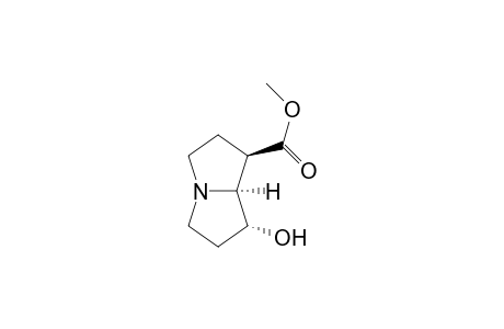1H-Pyrrolizine-1-carboxylic acid, hexahydro-7-hydroxy-, methyl ester, (1.alpha.,7.beta.,7a.beta.)-(.+-.)-