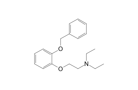 Ethanamine, N-[2-(2-benzyloxyphenoxy)ethyl]-N-ethyl-