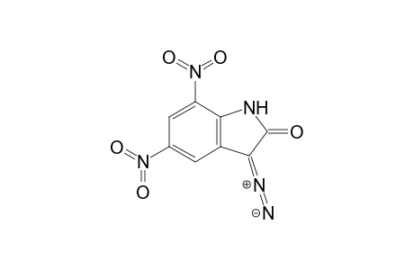 3-Diazo-1,3-dihydro-5,7-dinitro-2H-indol-2-one
