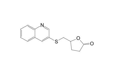 5-(3-Quinolinylthio)methyloxolan-2-one