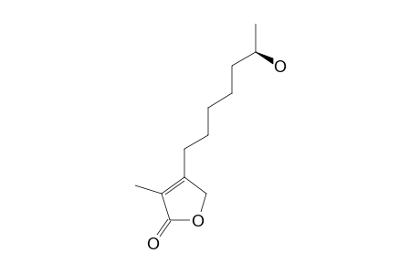 SEIRIDIN;(3-METHYL-4-(2-HYDROXYHEPTYL)-2(5H)-FURANONE)