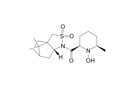 (2R,2' R,6'R)-N-(1'-Hydroxy-6'-methylpiperidine-2'-carbonyl)bornane-10,2-sultam
