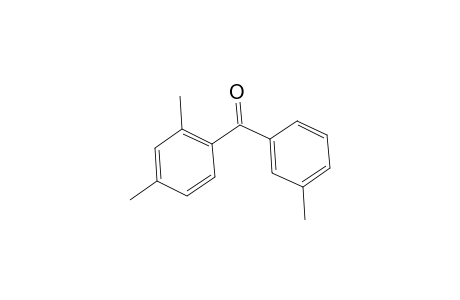 (2,4-dimethylphenyl)-(3-methylphenyl)methanone