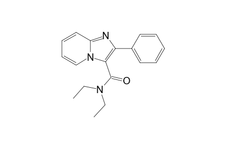 N,N-diethyl-2-phenyl-3-imidazo[1,2-a]pyridinecarboxamide