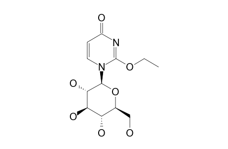 1-D-GLUCOPYRANOSYL-2-ETHOXY-PYRIMIDIN-4-(1H)-ONE