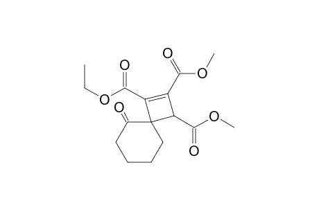 5-Oxospiro[3.5]non-1-ene-1,2,3-tricarboxylic acid 1-ethyl ester 2,3-dimethyl ester