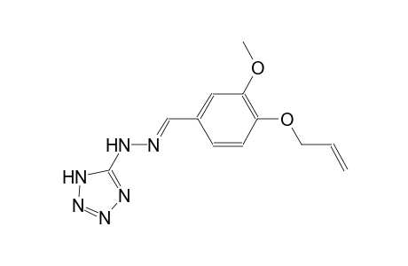 4-(allyloxy)-3-methoxybenzaldehyde 1H-tetraazol-5-ylhydrazone
