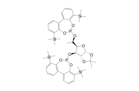 3,5-BIS-[[3,3'-BIS-(TRIMETHYLSILYL)-1,1'-BIPHENYL-2,2'-DIYL]-PHOSPHITE]-6-DEOXY-1,2-O-ISOPROPYLIDENE-ALPHA-D-GLUCOFURANOSE