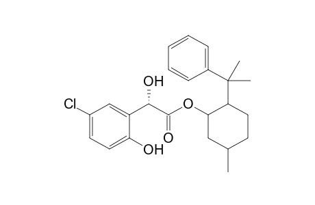 (2S)-2-(2-Hydroxy-5-chlorophenyl)-2-hydroxyethanoic acid (-)-8-phenylmenthyl ester
