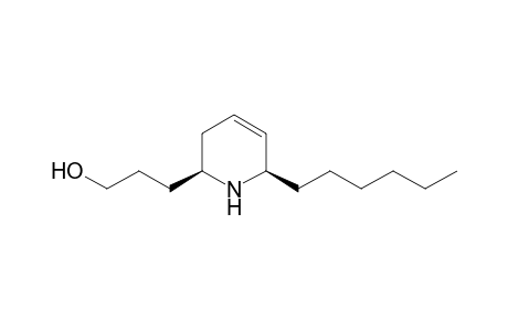3-[(2S,6R)-6-hexyl-1,2,3,6-tetrahydropyridin-2-yl]-1-propanol