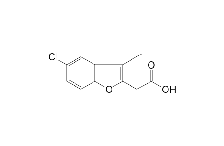 5-CHLORO-3-METHYL-2-BENZOFURANACETIC ACID