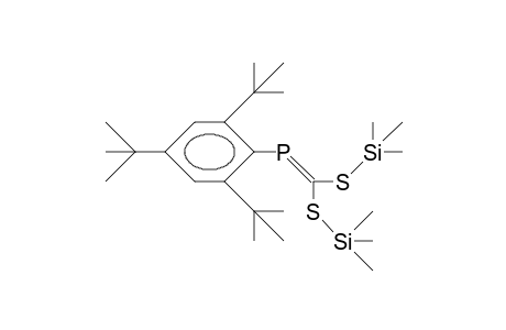 (2,4,6-Tri-tert-butyl-phenyl)-[bis(trimethylsilylthio)methylene]-phosphorane