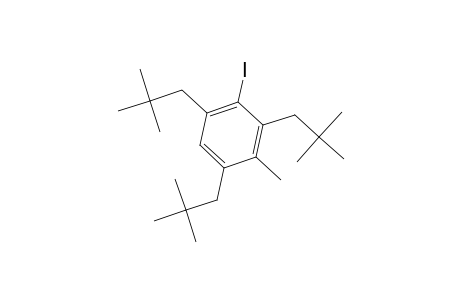 Benzene, 1,3,5-tris(2,2-dimethylpropyl)-2-iodo-4-methyl-