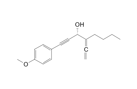 (S)-(+)-1-(4'-Methoxyphenyl)-4-(n-butyl)hexa-4,5-dien-1-yn-3-ol