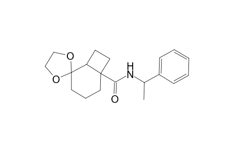 (1S,6S)-5,5-(Ethylenedioxy)-N-((S)-1-phenylethyl)bicyclo[4.2.0]octane-1-carboxamide