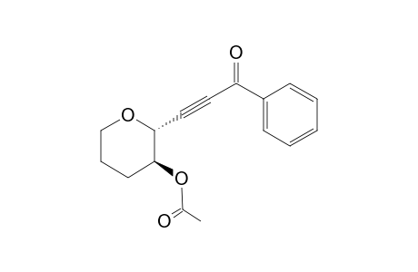 (2R*,3S*)-3-Acetoxy-2-[2-(benzoyl)ethynyl]tetrahydropyran
