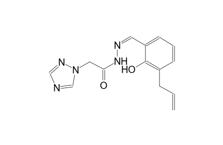 N'-[(Z)-(3-allyl-2-hydroxyphenyl)methylidene]-2-(1H-1,2,4-triazol-1-yl)acetohydrazide