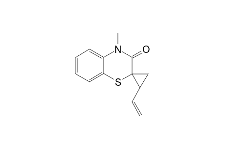 4-Methyl-2'-vinyl-2H-benzothiazine-2-spirocyclopropan-3(4H)-one