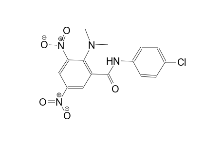 benzamide, N-(4-chlorophenyl)-2-(dimethylamino)-3,5-dinitro-