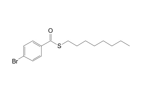 4-Bromobenzenecarbothioic acid S-octyl ester
