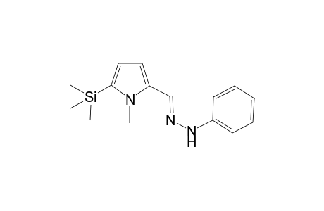 1-Methyl-2-formyl-5-trimethylsilylpyrrole phenylhydrazone