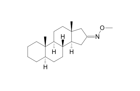 5.ALPHA.-ANDROSTAN-16-ONE(16-O-METHYLOXIME)
