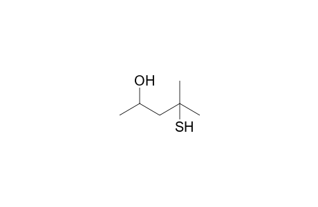 4-Methyl-4-sulphanylpentan-2-ol