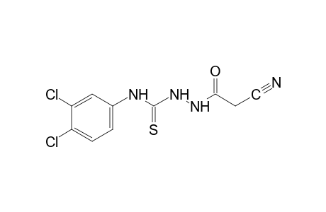 1-(cyanoacetyl)-4-(3,4-dichlorophenyl)-3-thiosemicarbazide