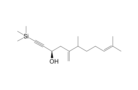 [R]-1-(Trimethylsilyl)-6,10-dimethyl-5-methyleneundec-9-en-1-yn-3-ol