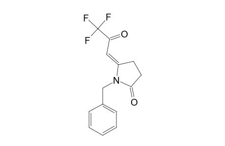 1-BENZYL-5-(3,3,3-TRIFLUORO-2-OXO-PROPYLIDENE)-PYRROLIDIN-2-ONE
